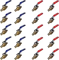 Vista 11 de XFITTING 2 piezas de válvula de bola Pex de 1 pulgada, 23-1-1 = 2X (2 paquetes)