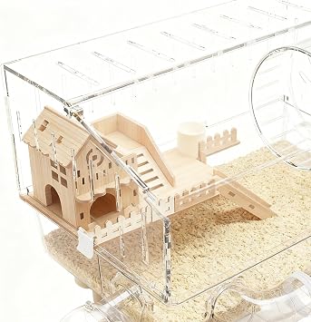 Hamster Habitat 2-Layer Clear Breeding Habitat