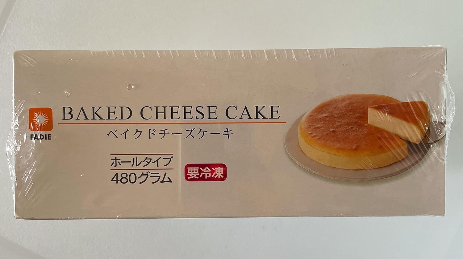 Amazon Fadie ファディ 冷凍 ベイクドチーズケーキ 480グラム ホールタイプ Fadie 冷凍食品 通販
