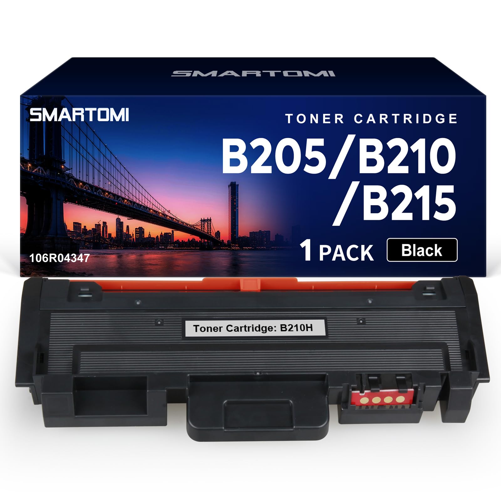 SMARTOMI B205 B210 B215 Cartucce di Toner Compatibile per Xerox B205 B210 B215 101R00664 per B205 B210 B215 B210DNI B205DNI B205MFP B215DNI B215MFP(1 Nero)