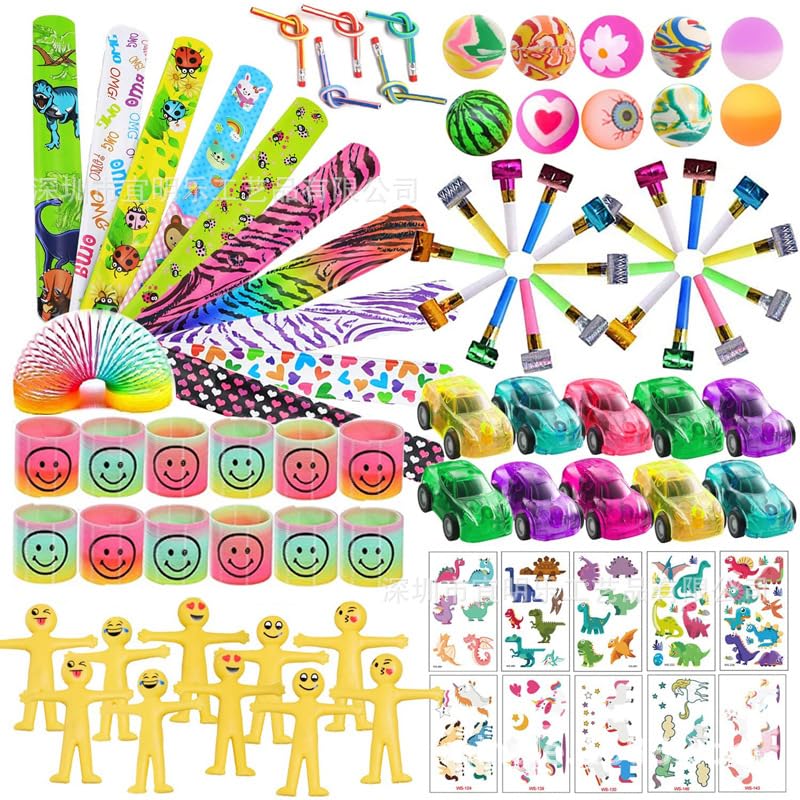 Relleno de Piñatas Cumpleaños Infantil, 87pcs Juguetes Para Piñatas Cumpleaños,Rellenar Bolsas de Fiesta,Sorteo de Cumpleaño Para Niños,Juguetes de Fiesta a Granel para Cumpleaño para Niñas Niños