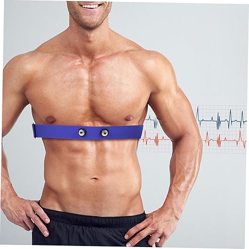 Miniatura 6 de BESPORTBLE Monitor de pecho correa elástica y cómoda antidesgaste material ajustable para deportes para entrenamiento de fitness