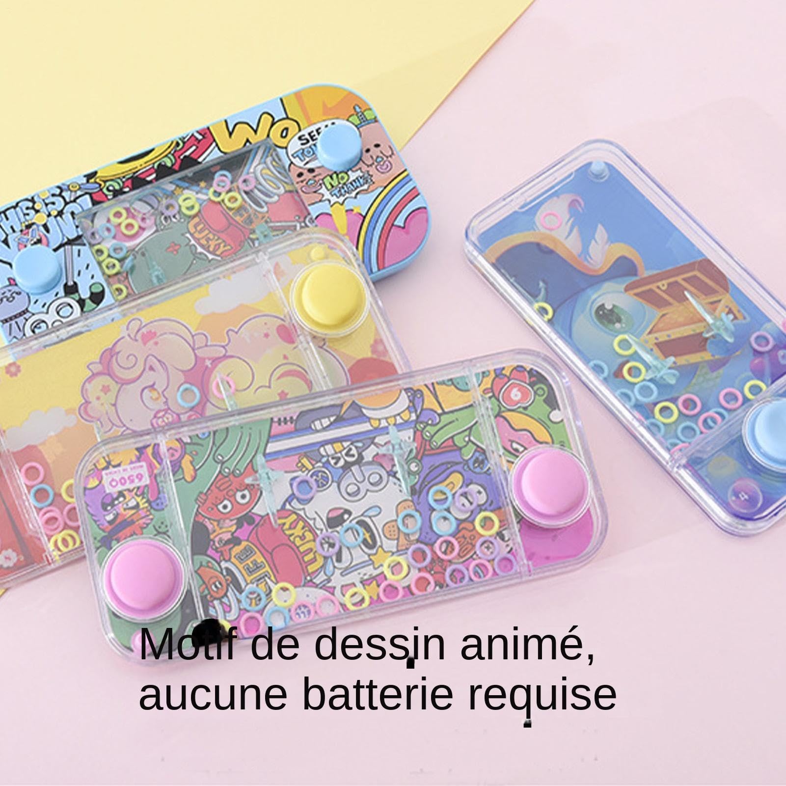 Jeu d'eau Portable ABS 14 cm Jouet Aqua Loop Sensorielle Aquatique