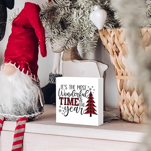 Miniatura 4 de Decoraciones de Árbol de Navidad, Decoración de Navidad, Regalos de Navidad para Mujeres, Decoraciones de Navidad para Interior, Letrero de Caja de