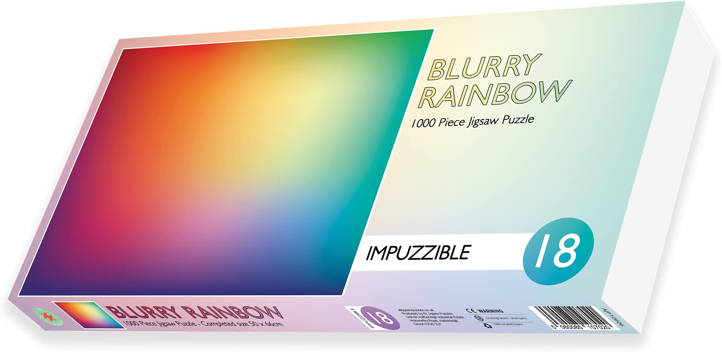 All Jigsaw PuzzlesBlurry Rainbow - Impuzzible - 1000 pc.