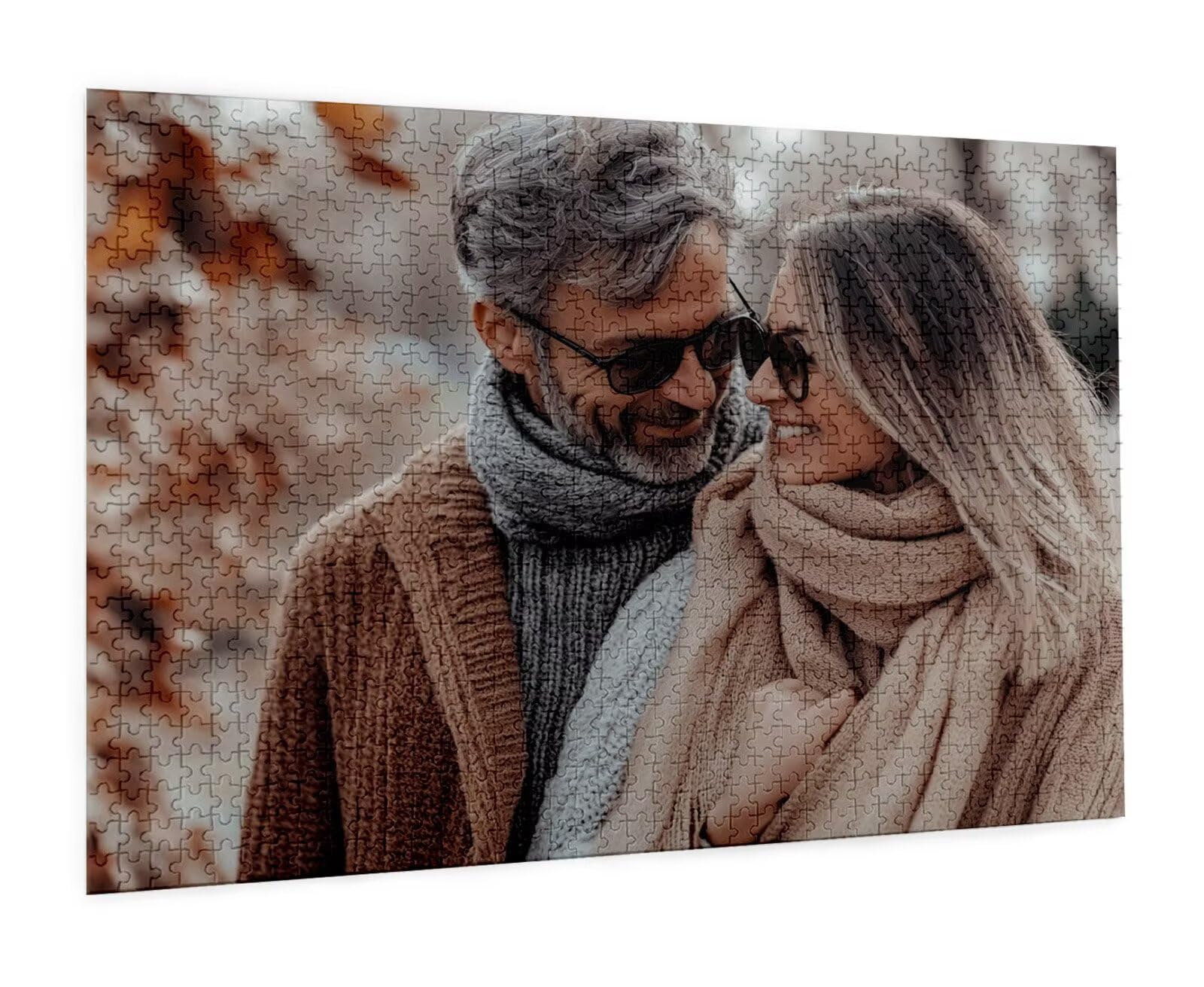 Spersonalizowana łamigłówka ze zdjęciem 1000 1500 2000 3000 4000 5000 sztuk Drewniane Puzzle Spersonalizowane z Twoim Obrazem Oryginalny prezent, z tekstem Rodzina, Zwierzęta, Urodziny, Boże