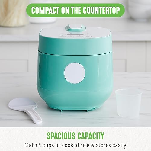 Vista 66 de GreenLife - Artefacto de cocción de cerámica Go Grains, antiadherente, para cocer arroz y granos, color rosa Rosado