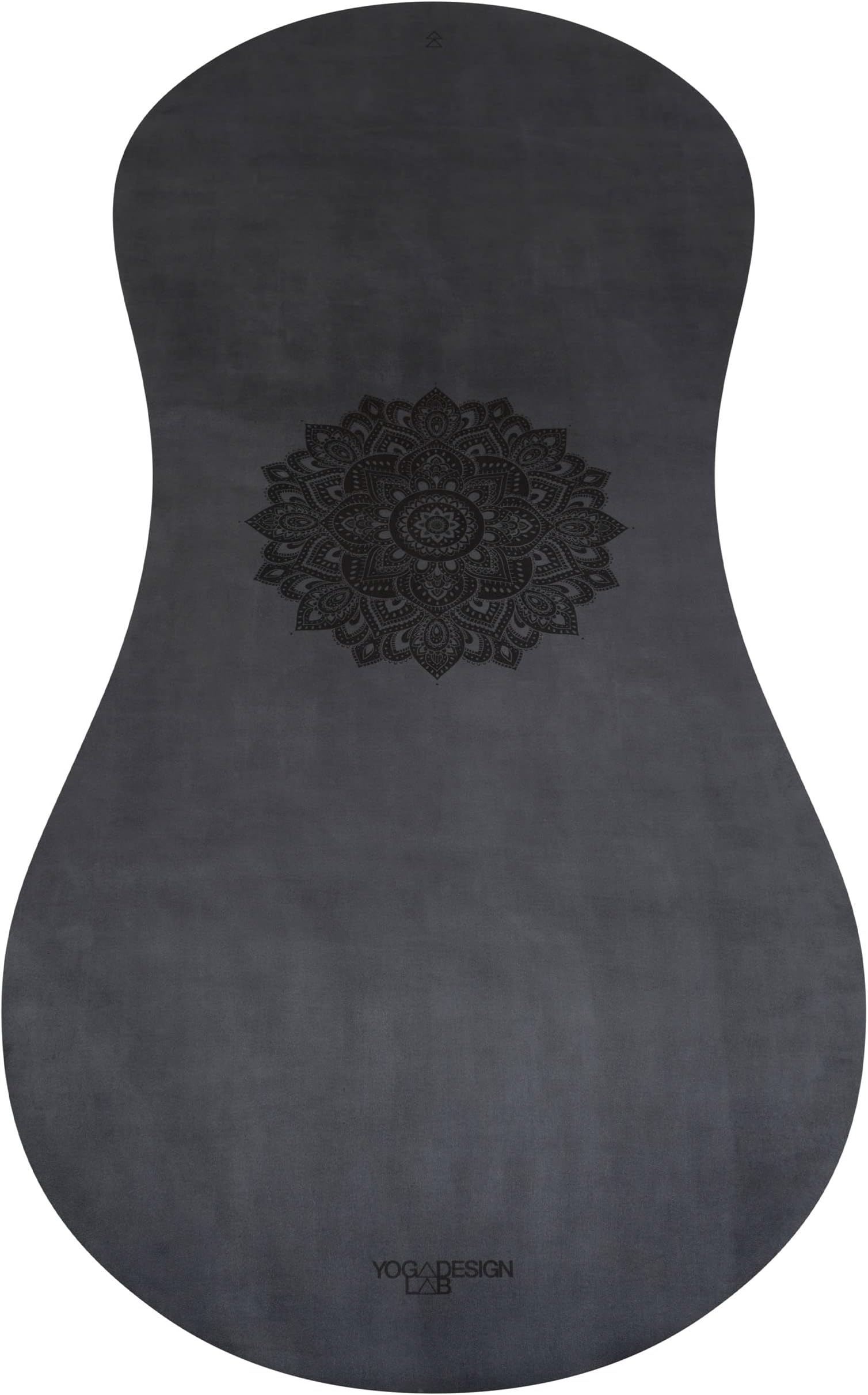 YOGA DESIGN LAB | The Curve Yoga Mat | Hourglass Design, Freedom to Stretch your Boundaries | Ideal for Hot Yoga, Power, Bikram, Ashtanga, Sweat | Studio Quality | Includes Carrying Strap!