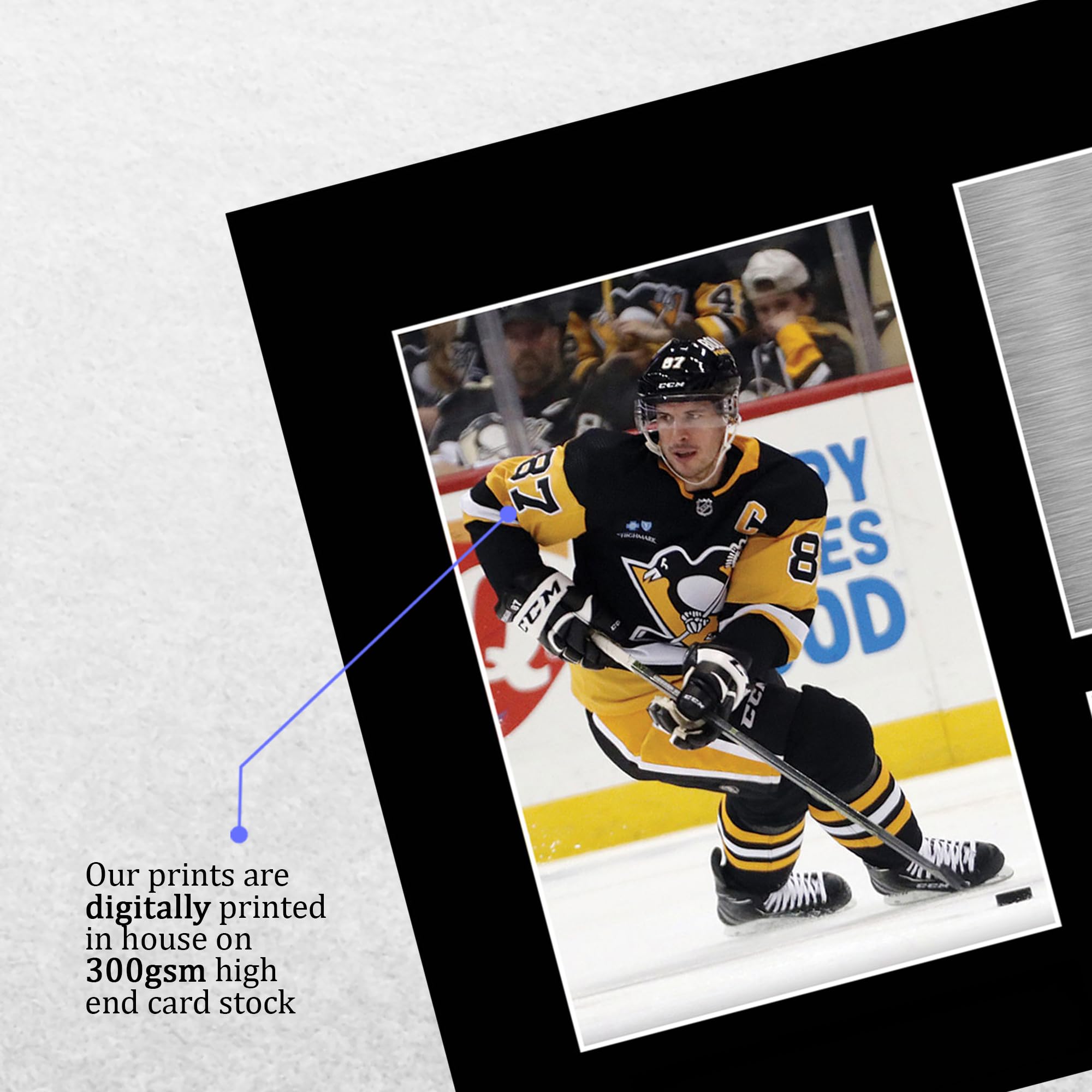 Amazon.co.jp: HWC Trading Sidney Crosby ピッツバーグ ペンギンズ 