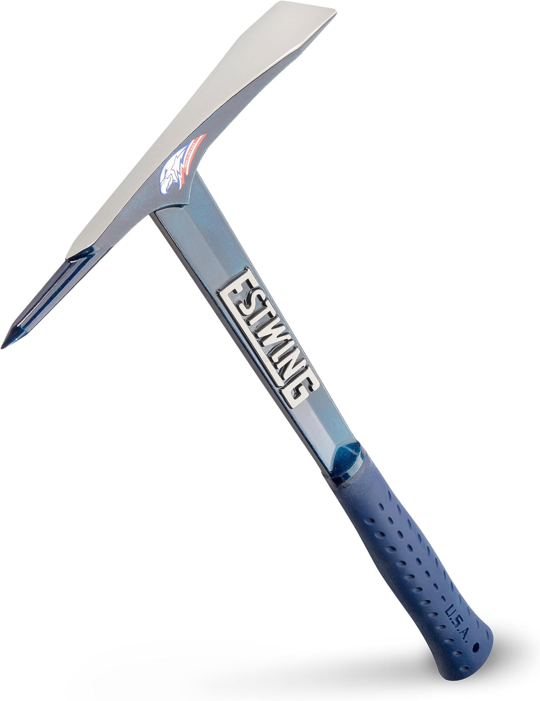 Burpee Rock Pick - 17" Geological Tool with Pointed Tip & Shock Reduction Grip - BP500