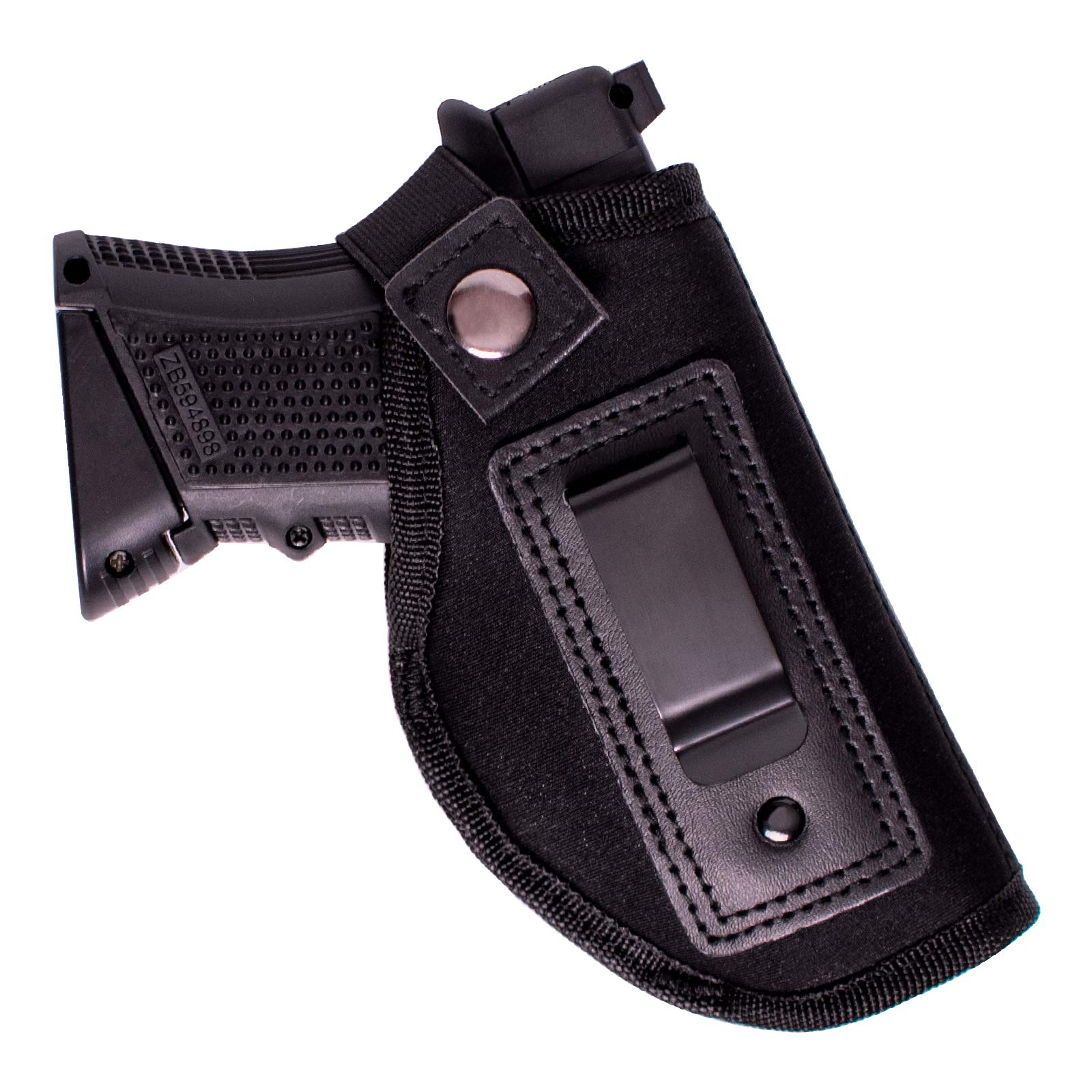 Gun Holster for Women Concealed Carry Holster for Pistols Universal IWB Holster Fits Glock 19 26 43 Springfie XD LC9 & All Similar Handguns