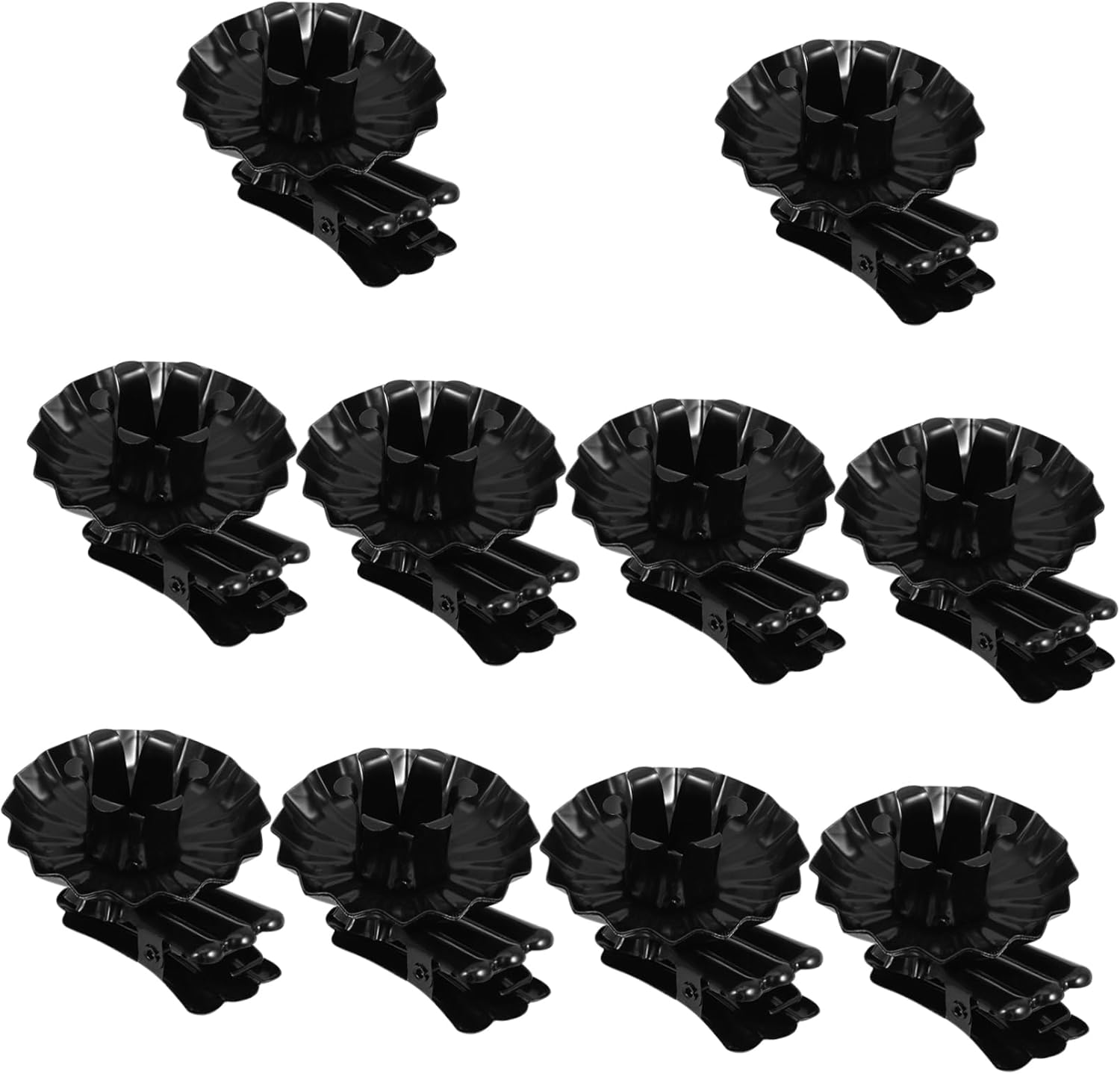 PRETYZOOM Pack of 10 Candle Holders Tea Light Cups Large Candle Tea