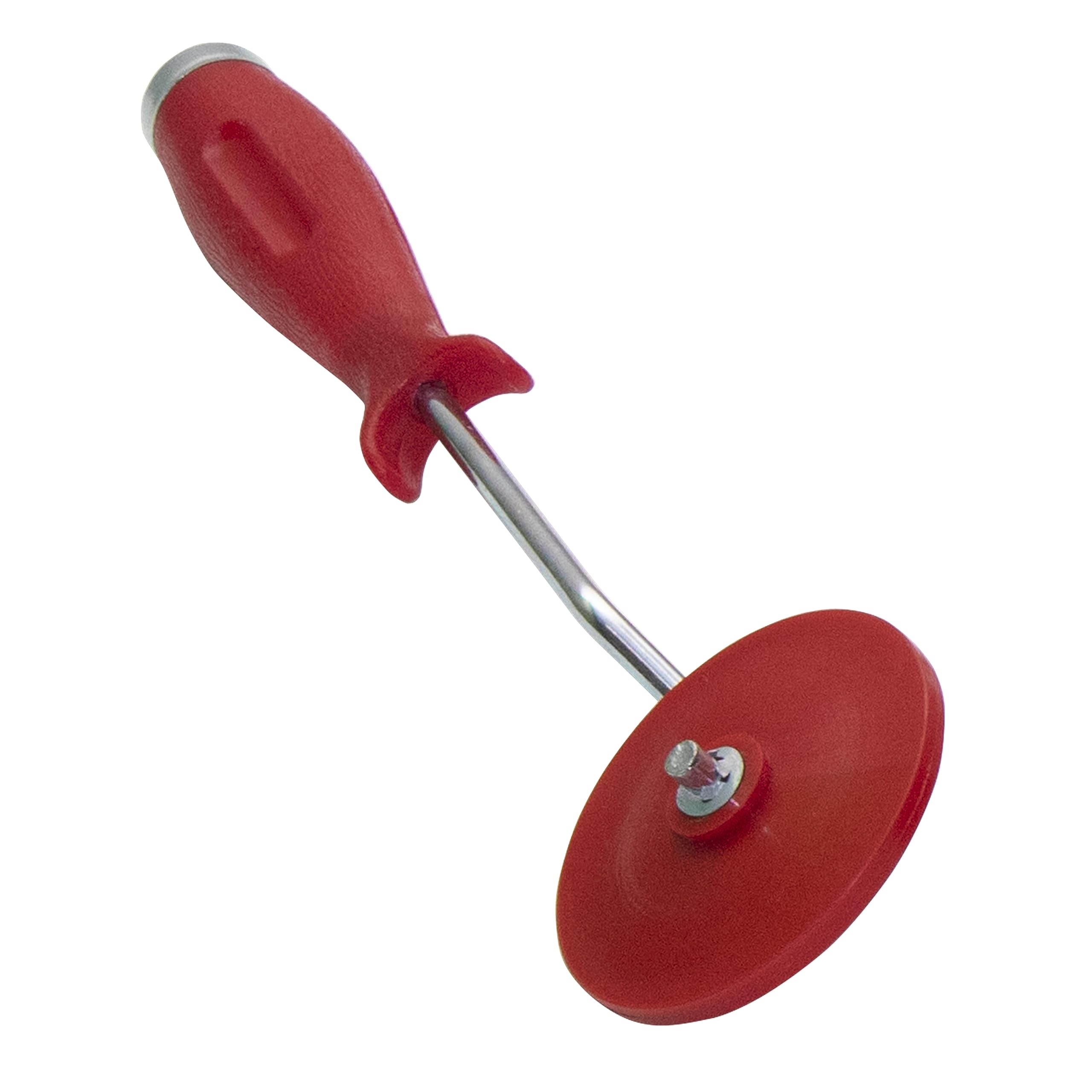 Rueda de retoque Marshalltown, plana, de plástico, roja, anchura: 6 mm