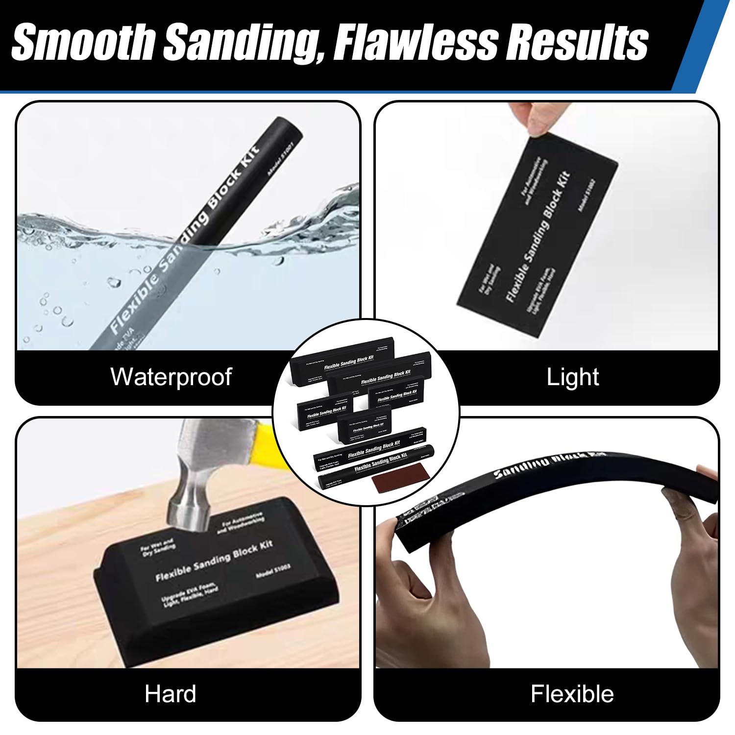 7-Piece Sanding Block - Image 3