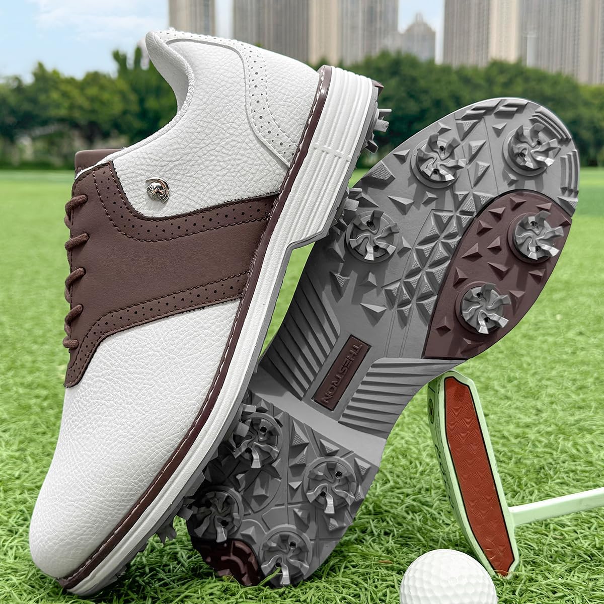 Man Golf Shoes Outdoor Sports Sneakers Golf Training Shoes Male Spikes Spikeless Golf Shoes Golf Footwears