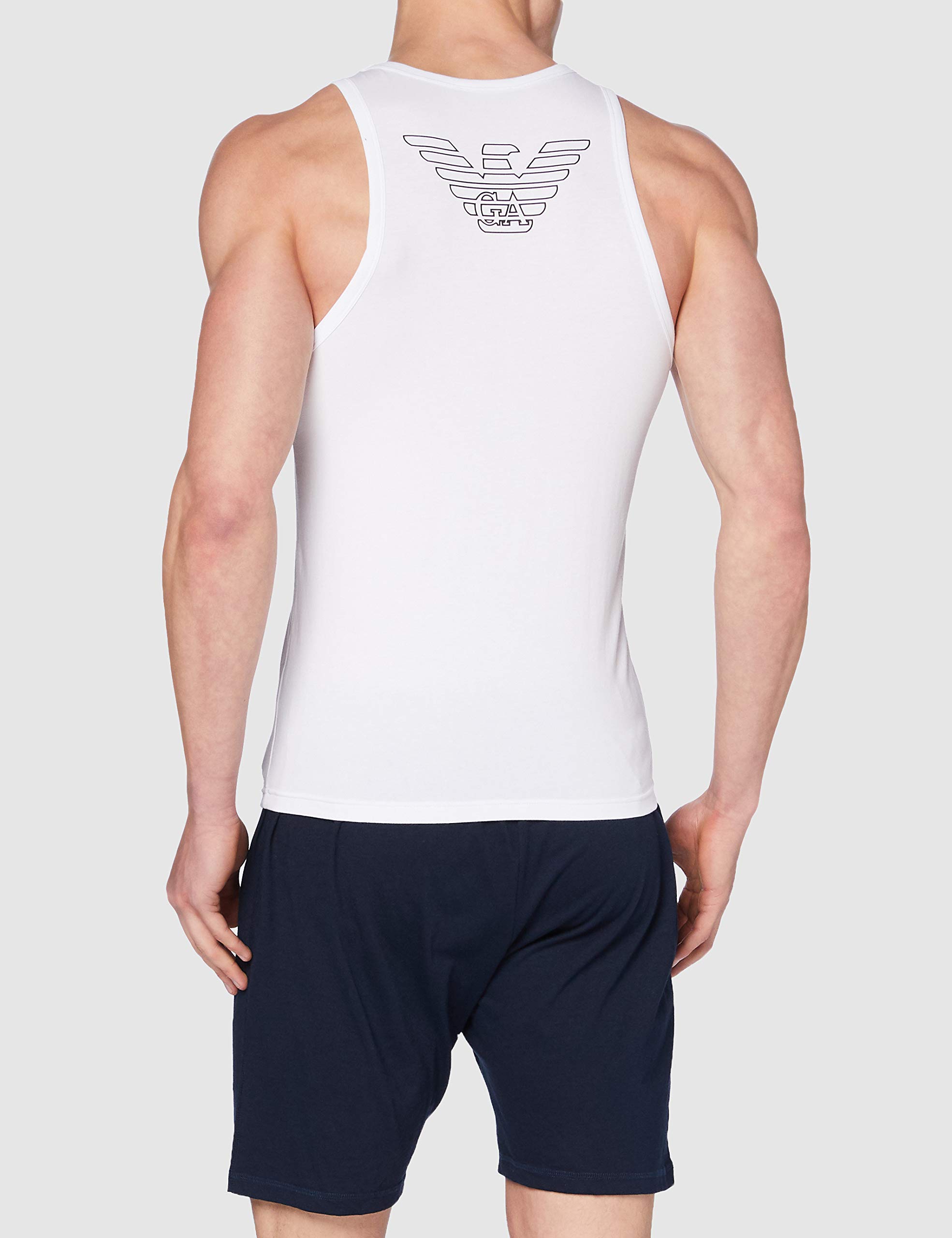 Emporio Armani Tank Iconic Logoband Canotte Uomo (Pacco da 1)