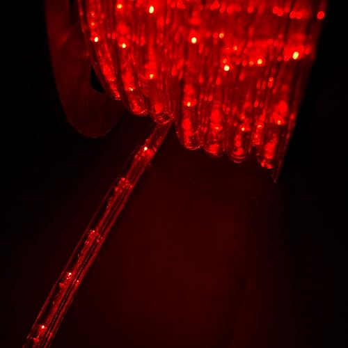 Miniatura 8 de walsport Halloween Christmas Rope Lights Outdoor 100ft LED Decorative Waterproof String Light for Indoor Party Business, 110v LEDs Warm White
