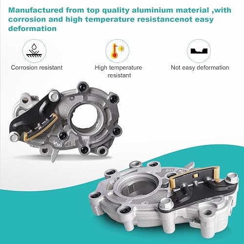 Miniatura 6 de Bomba de aceite, bomba de aceite M353 compatible con Chevy GMC Buick Enclave Cadillac Impala Traverse Saturn Saab 2.8L 3.0L 3.6L V6 DOHC 24