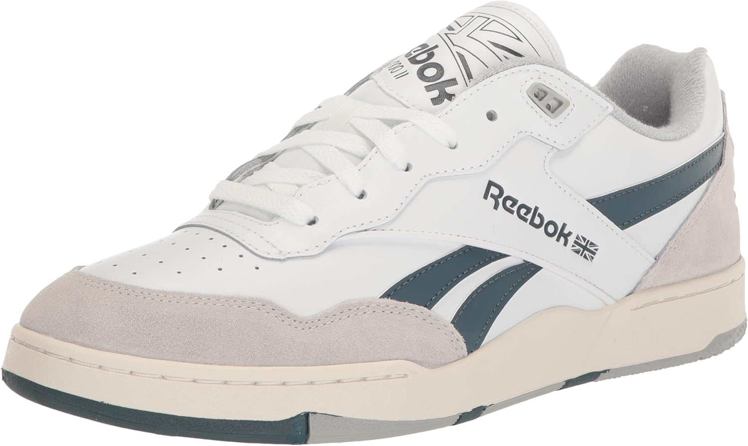 Reebok Unisex BB 4000 II Sneaker, White/Chalk/Hoops Blue, 13 US Men
