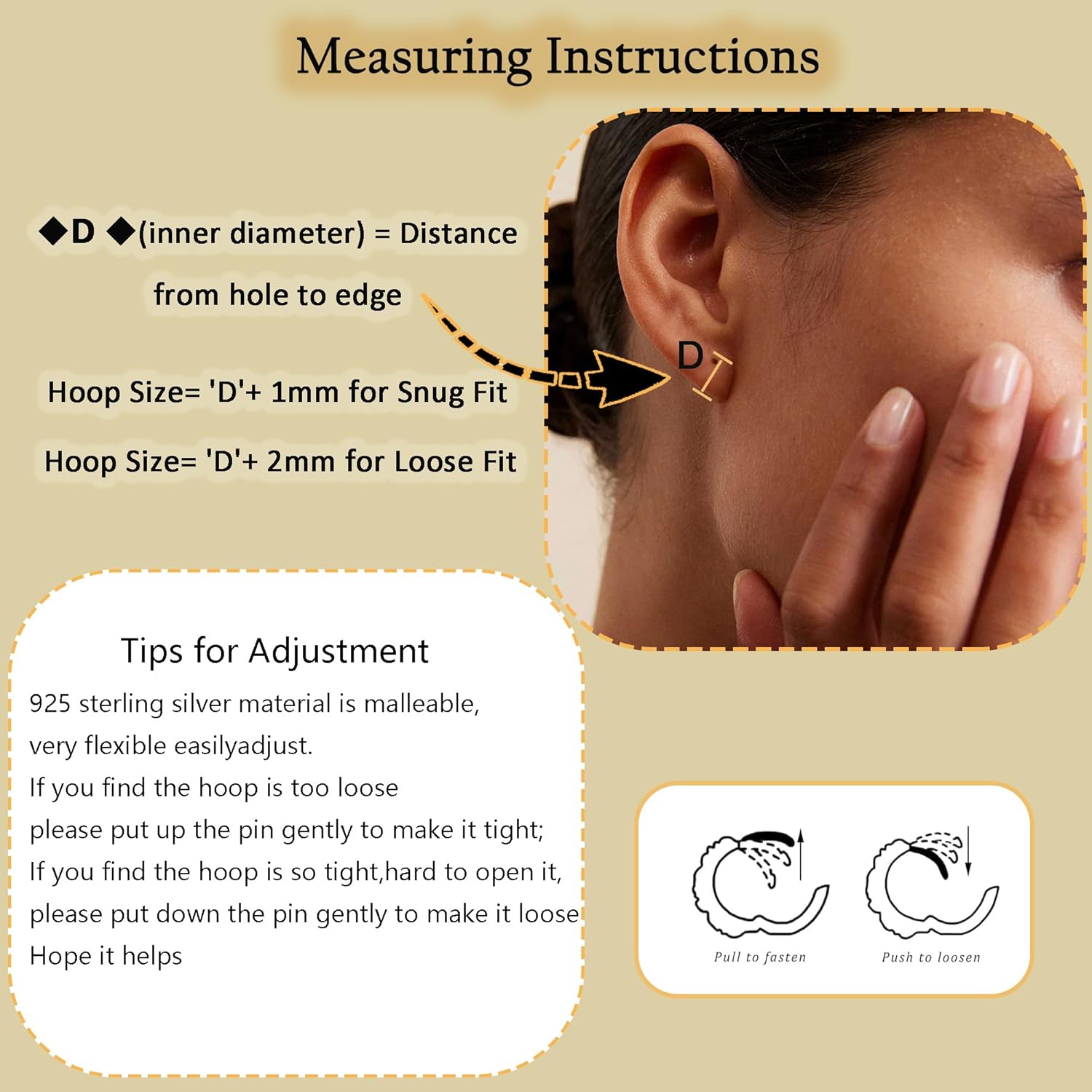 Small Gold/Silver Hoop Earrings for Women Men -18K Real Gold Plated Over Solid 925 Sterling Silver Huggie Earrings Hypoallergenic Gold Earring for Cartilage Jewelry Gift - Image 7