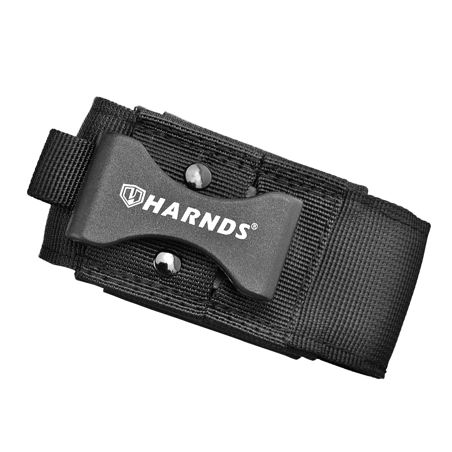 Harnds AK4011 Fodero in nylon con clip da cintura Custodia per coltelli Pelle con pareti laterali elastiche Custodia per coltelli