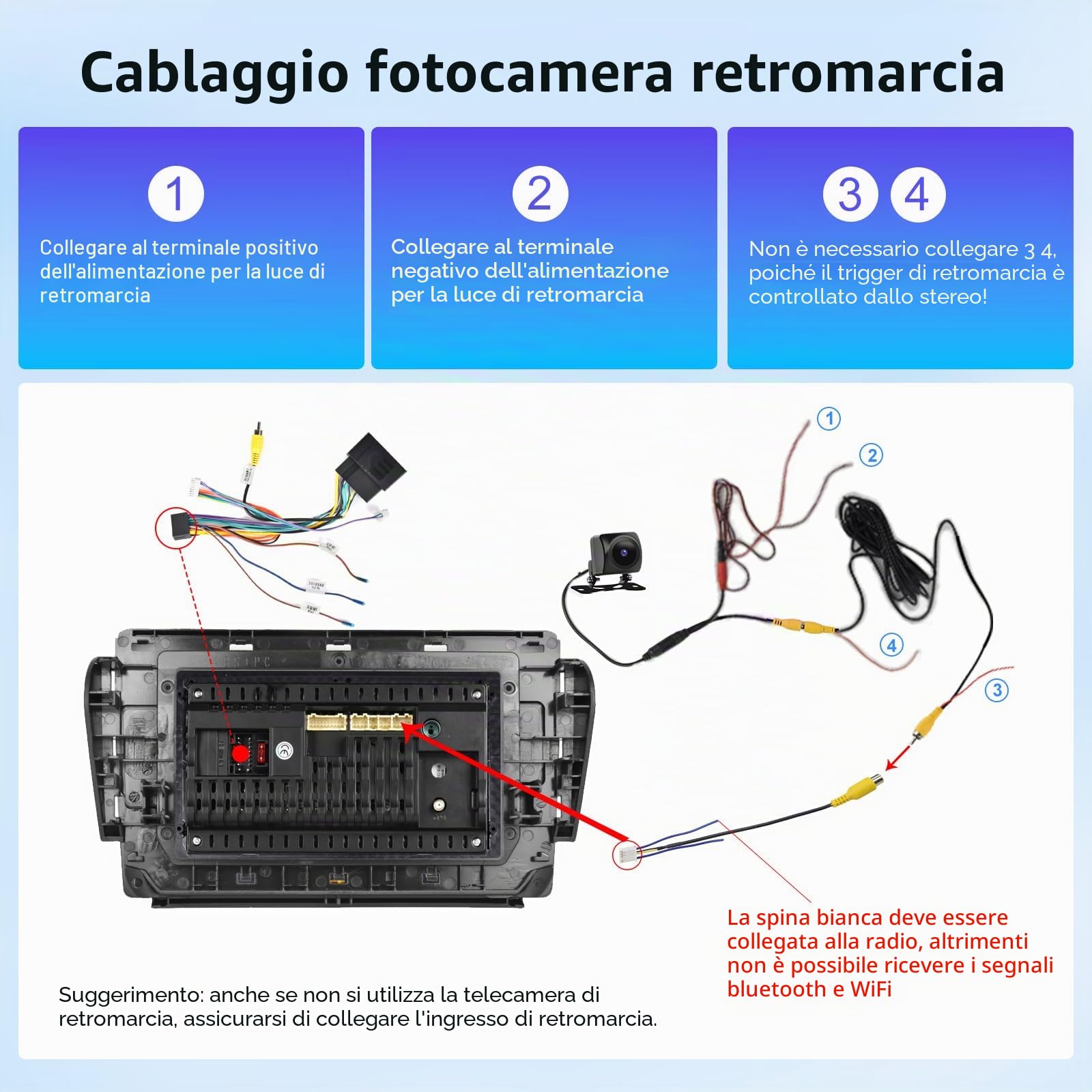 [4G+64G] Android Autoradio per Peugeot 208/2008 2012-2018 con Wireless Carplay & Android Auto, Schermo Touch IPS 10.1 pollici con GPS, WiFi, 32EQ, Bluetooth 5.0, Radio FM/RDS