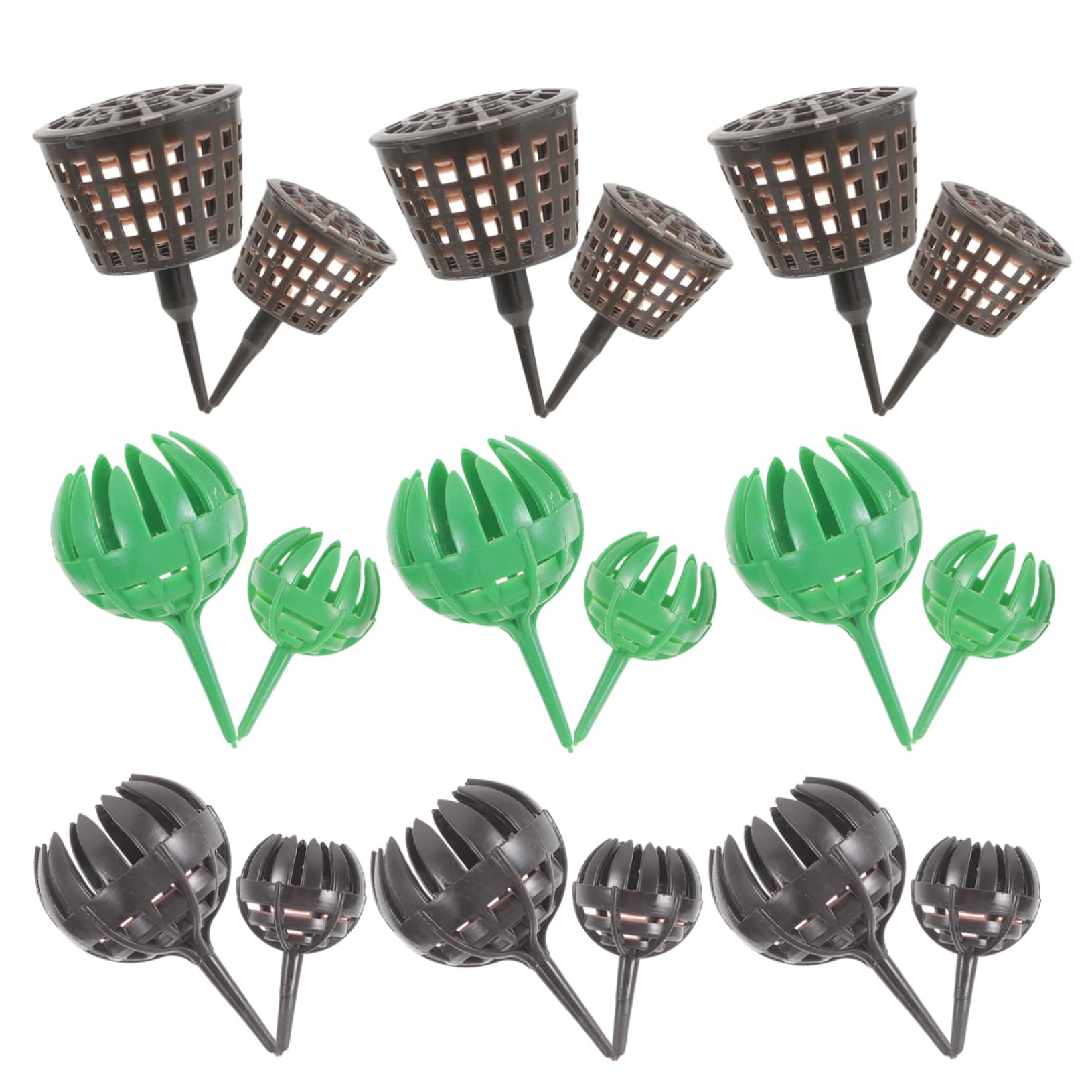 BESPORTBLE 5 Juegos Caja De Fertilizante Bonsai Fertilizante Liquido Cesta Bandeja Canasta De De Flores Cajas De s De Plantación De Plástico El Plastico 30 Uds * 5