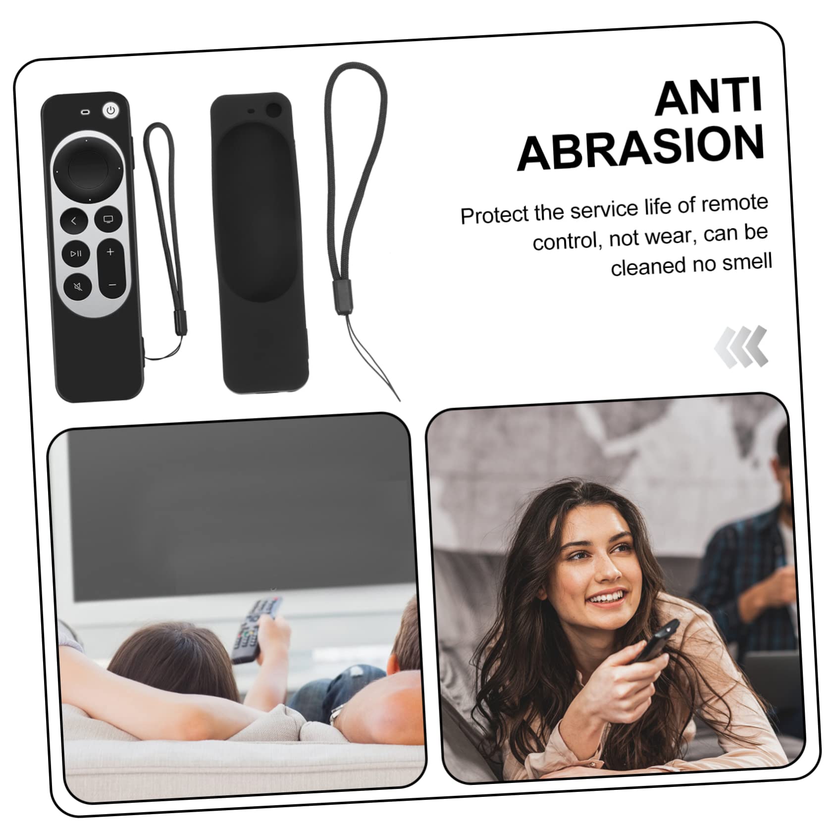 OSALADI 5pezzi Custodia Protettiva Per Telecomando Tv Accessorio Antiscivolo e Resistente Agli Urti Facile Da Rimuovere e Pulire Compatibile Con Tutte Le Funzioni e Punti Di Accesso