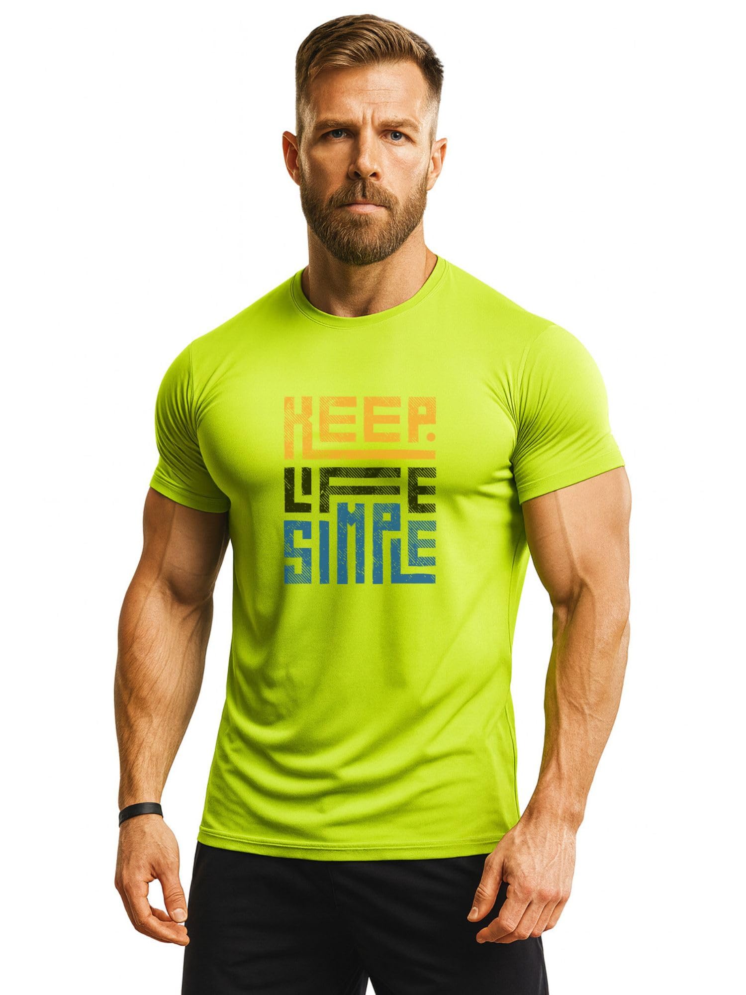 3colors 3Colours RGB Polyester T-Shirt - High-Performance, Quick-Dry Sportswear-Keep Life Simple-picture-20
