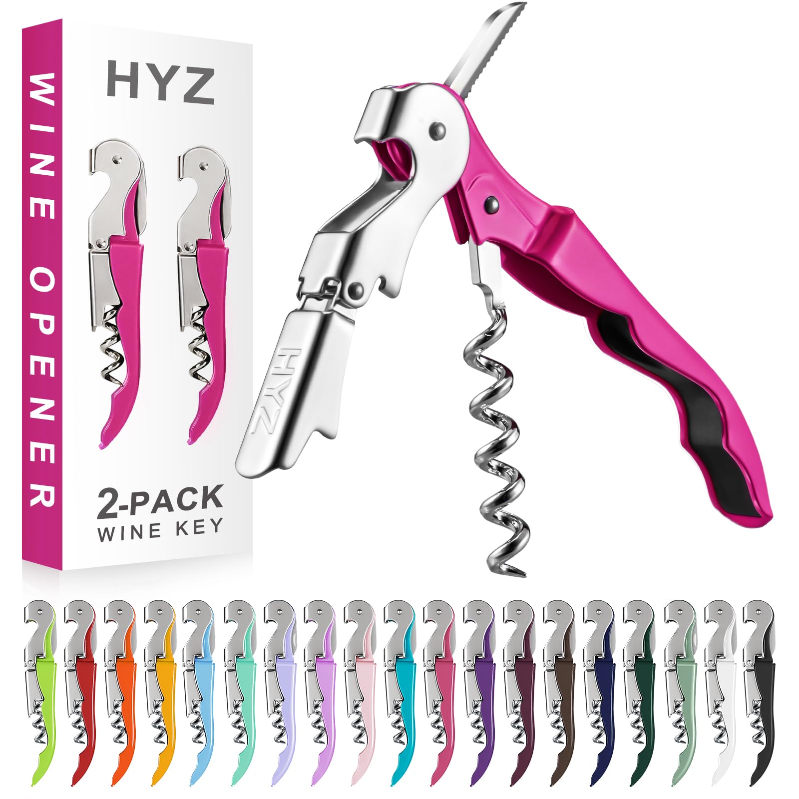 HYZ Wine Opener - Professional Waiter Corkscrew -7