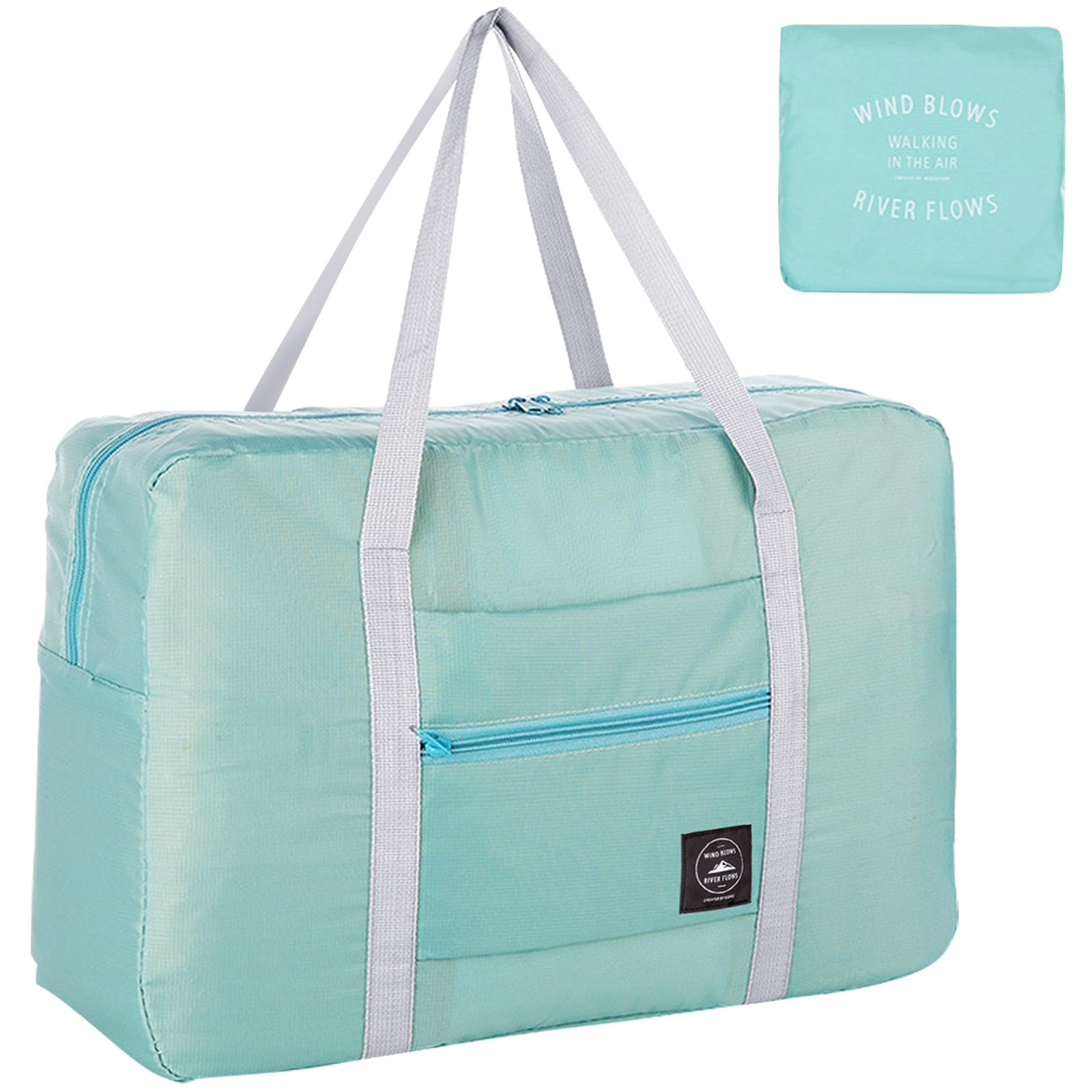 Foldable Travel Duffel Bag Tote Carry on Luggage Bag Spirit Airlines Personal item Sports Gym Bag Water Resistant