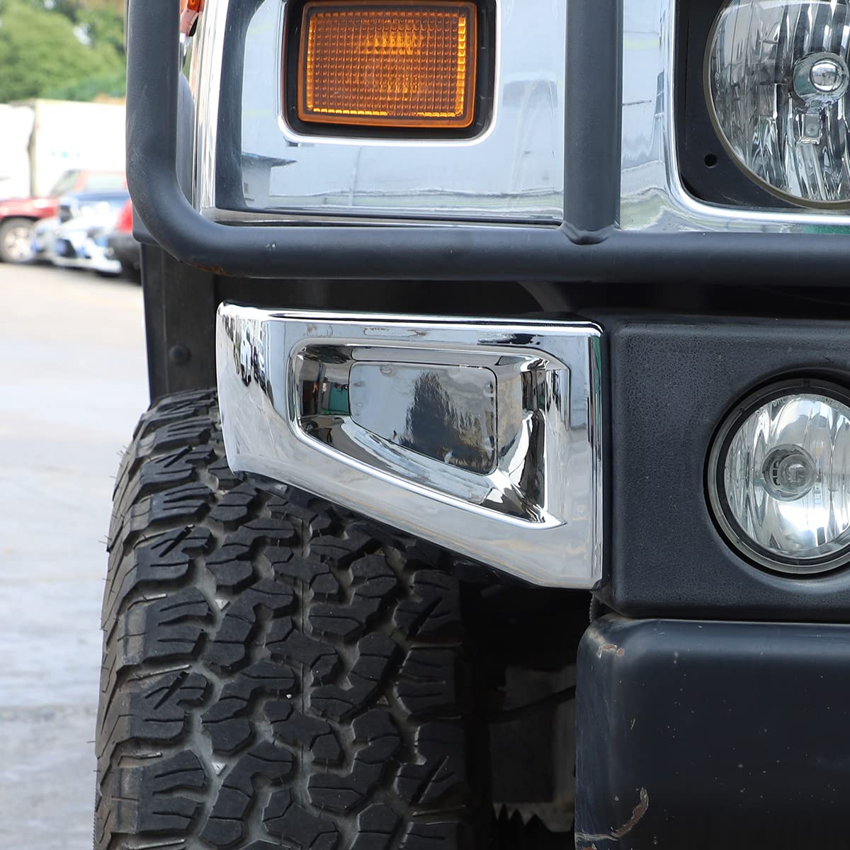 2 szt. do Hummer H2 2003-2009 osłona ochronna zderzaka przednia osłona ochronna odporna na zarysowania akcesoria samochodowe części zamienne