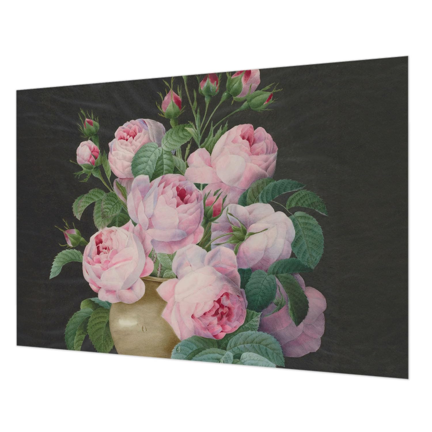 Papier peint intissé pose murale facile motif floral 208x146 cm salon