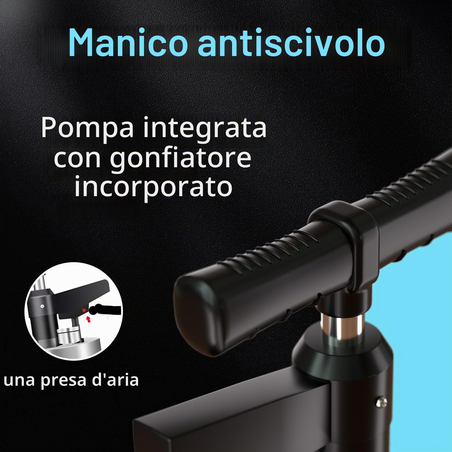 Pompa Stura Scarichi 4 Ventosas, Stura WC con Barometro, Sturalavandini a Pressione, Pompa Sturalavandino ad Aria Compressa, Sblocco Rapido, per Bagni Bagni Lavabi