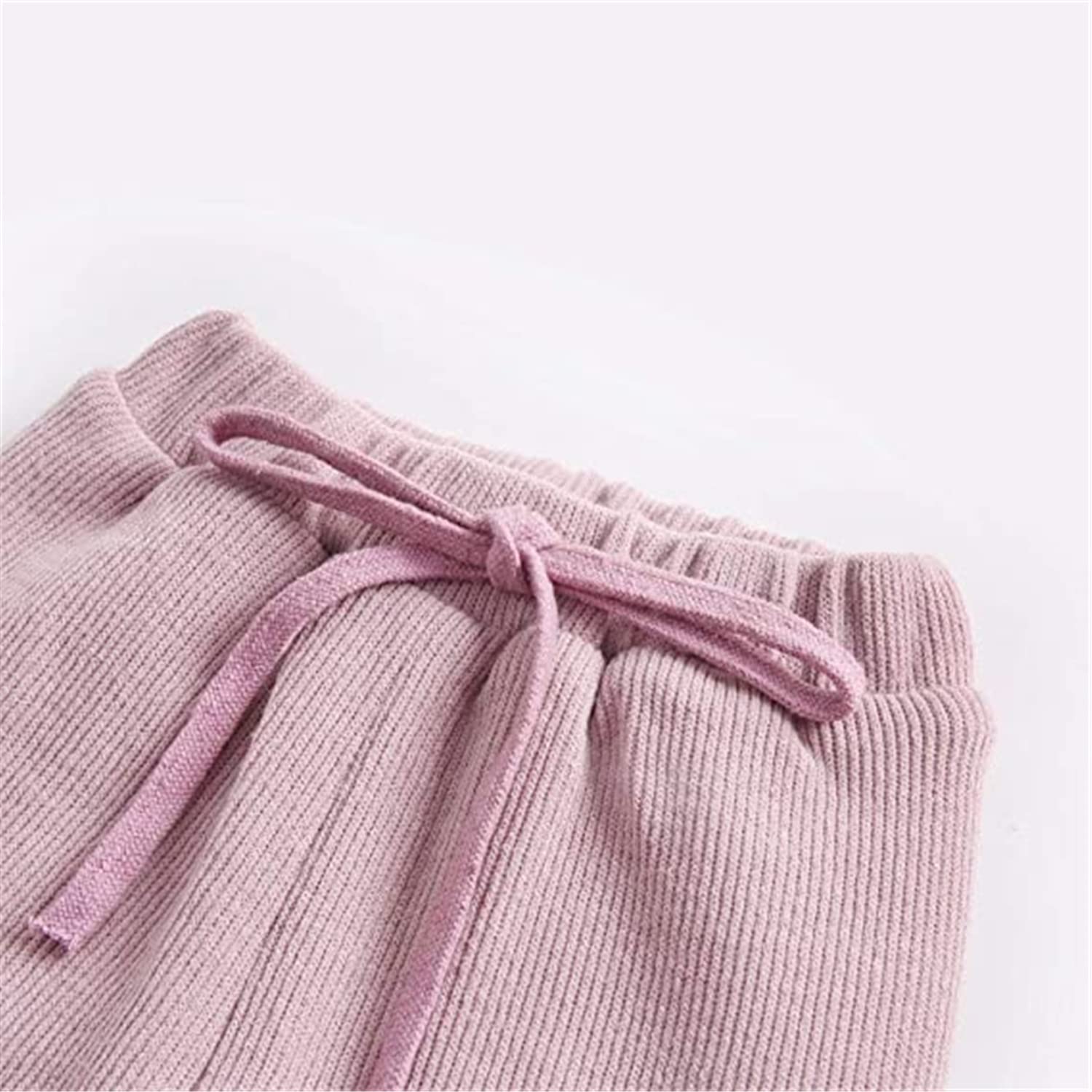 Petit bébé fille garçon hiver chaud taille haute pantalon de jogging enfant en bas âge coton cordon pantalon doublé polaire velours côtelé pantalon