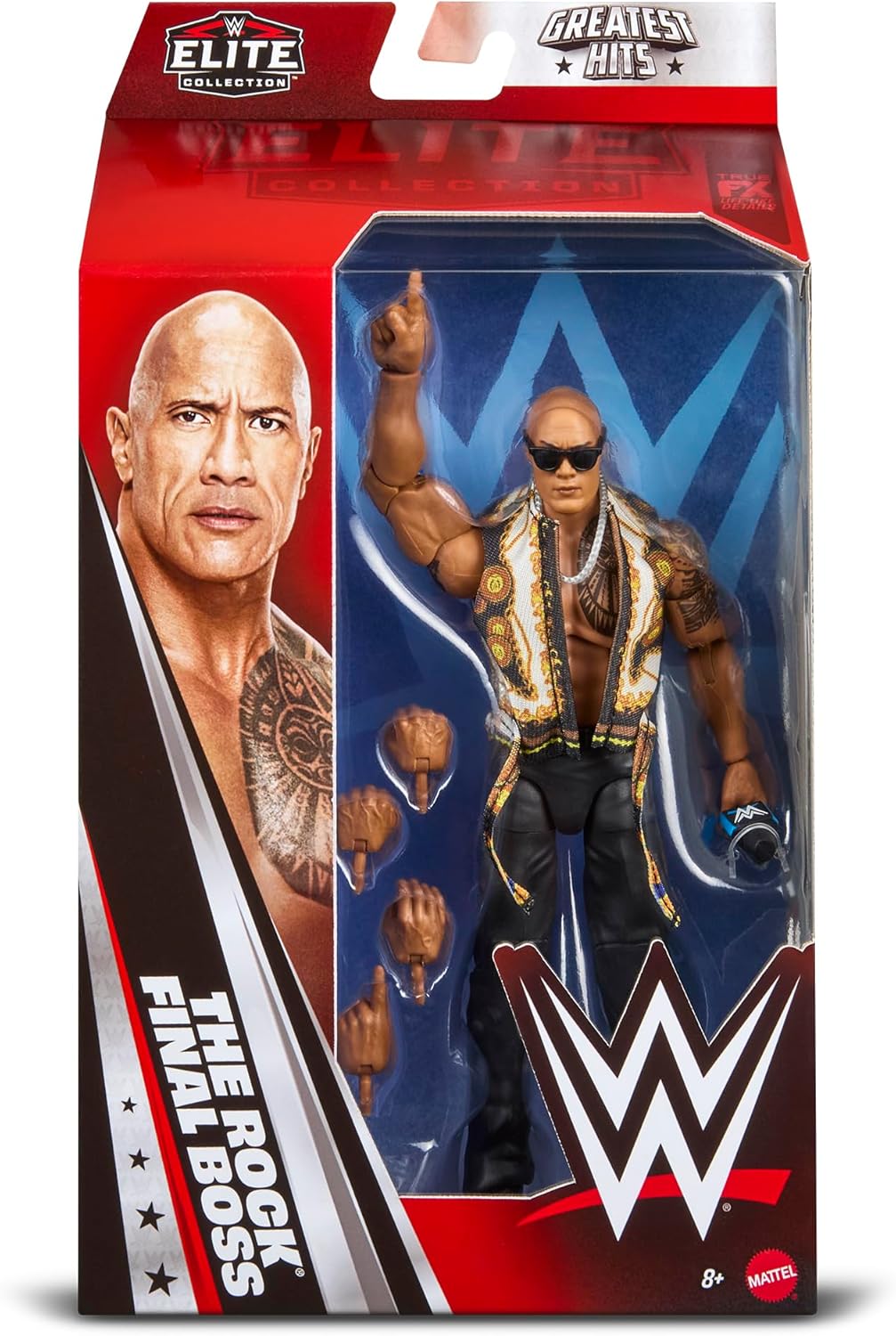 WWE The Rock (Final Boss) Elite Greatest Hits 10