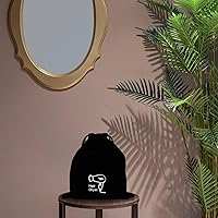 Vista 9 de FOMIYES Bolsa para secador de pelo, bolsa con cordón para secador de pelo, bolsa de almacenamiento con cordón, soporte simple para secadora de pelo
