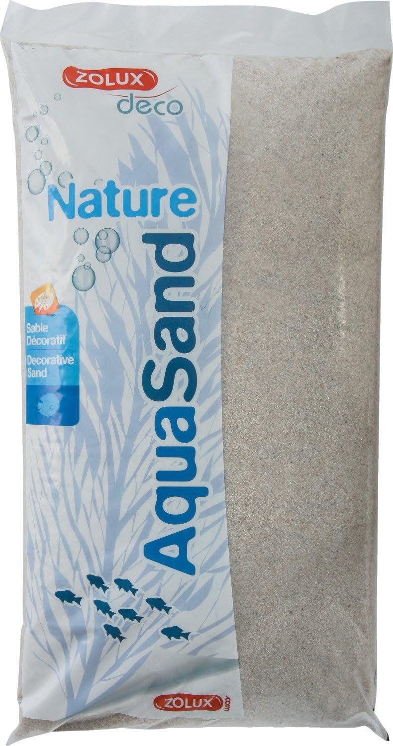 Ghiaia Naturale Per Acquario - Quarzo Fine 0,3-1,2 Mm - 1 Kg - Zolux - Foto 7