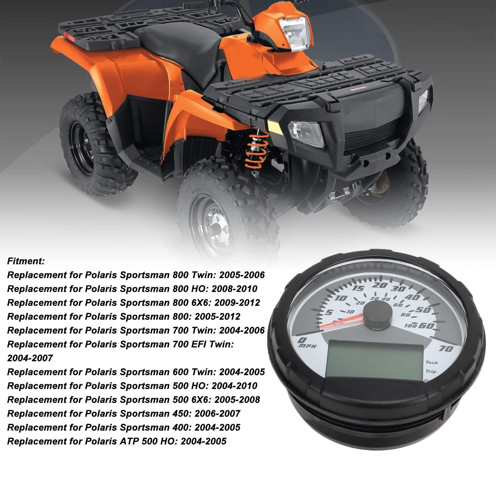 Tachometer-Cluster-Baugruppe für Sportsman 400 500 800 – Präziser Austausch des Messgeräts 3280431
