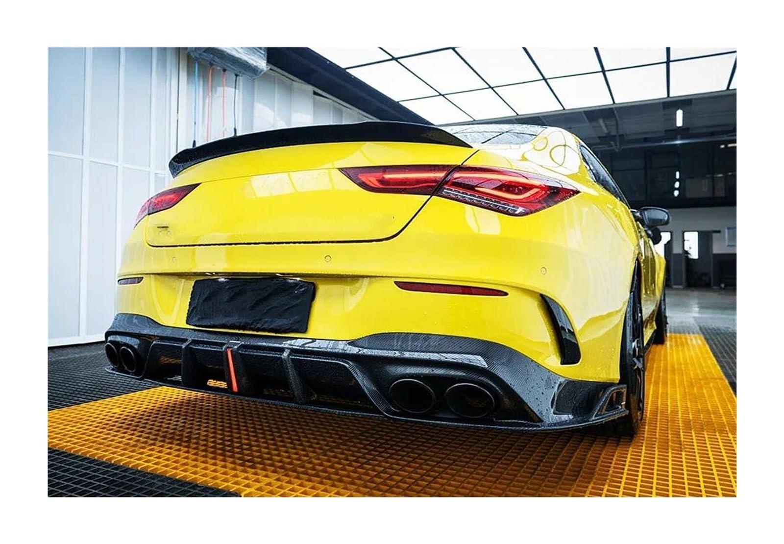 Mercedes AMG cla45 35 w118 x118 リアスポイラー Mercedes AMG cla45 35 w118 x118 リアスポイラー