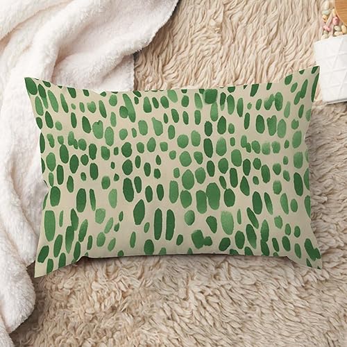 Miniatura 2 de Chinoiserie Touches - Fundas de almohada de estilo asiático con toques azules y blancos, funda de almohada de antílope colorido, decoración del