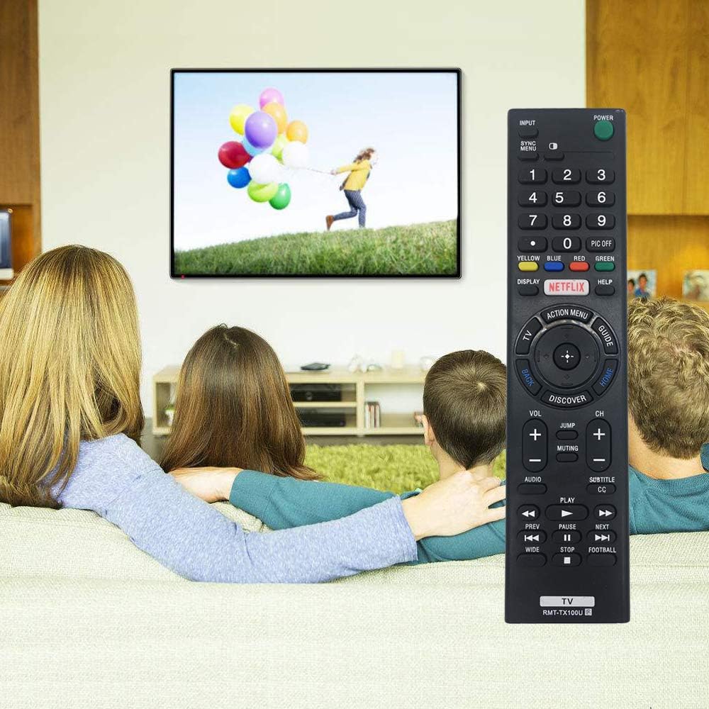 Special MYHGRC RMT-TX100U Remote Control Replace for Sony Bravia Smart LCD LED HDTV Remote Control RMT-TX200U RMT-TX100U-No Setup Required Universal Sony tv Remote Discount 70% MYHGRC RMT-TX100U Remote Control Replace for Sony Bravia Smart LCD LED HDTV Remote Control RMT-TX200U RMT-TX100U-No Setup Required Universal Sony tv Remote