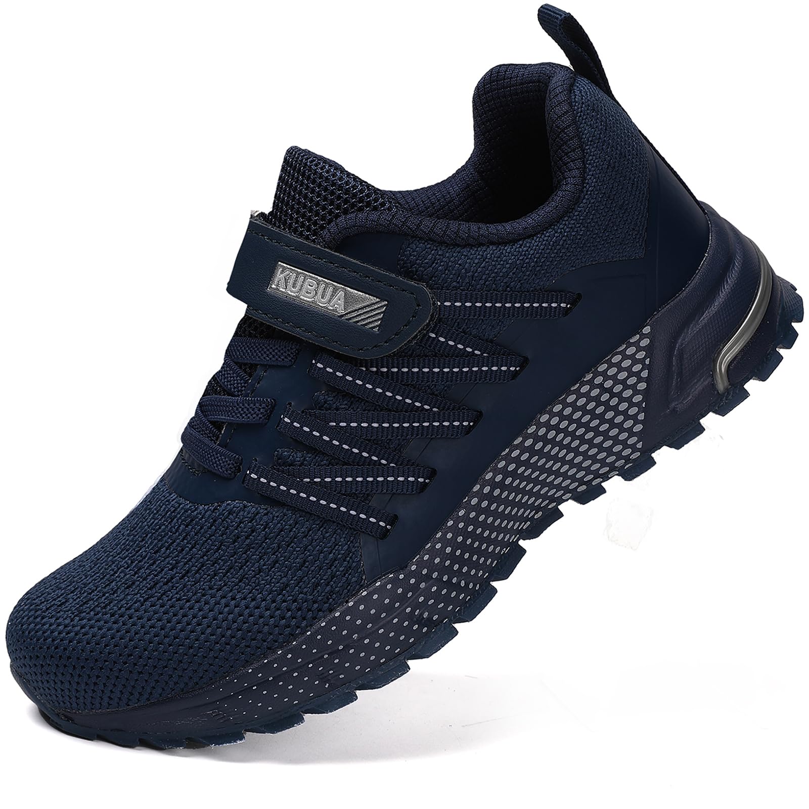 KUBUA Kids Sneakers Lightweight Boys Girls Tennis Shoes | Breathable, Comfortable, Non Slip, Easy to Put On, Running, Walking, Gym, School, Daily Play, Toddler
