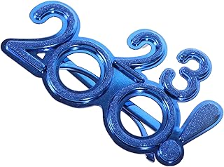 Enfeite De Foto 4Pcs 2023 2023 Óculos Óculos De Ano 2023 Feliz Ano Óculos 2023 Óculos De Óculos De Cosplay Foto De Férias Óculos De Sol Copos Decorativos De Festa