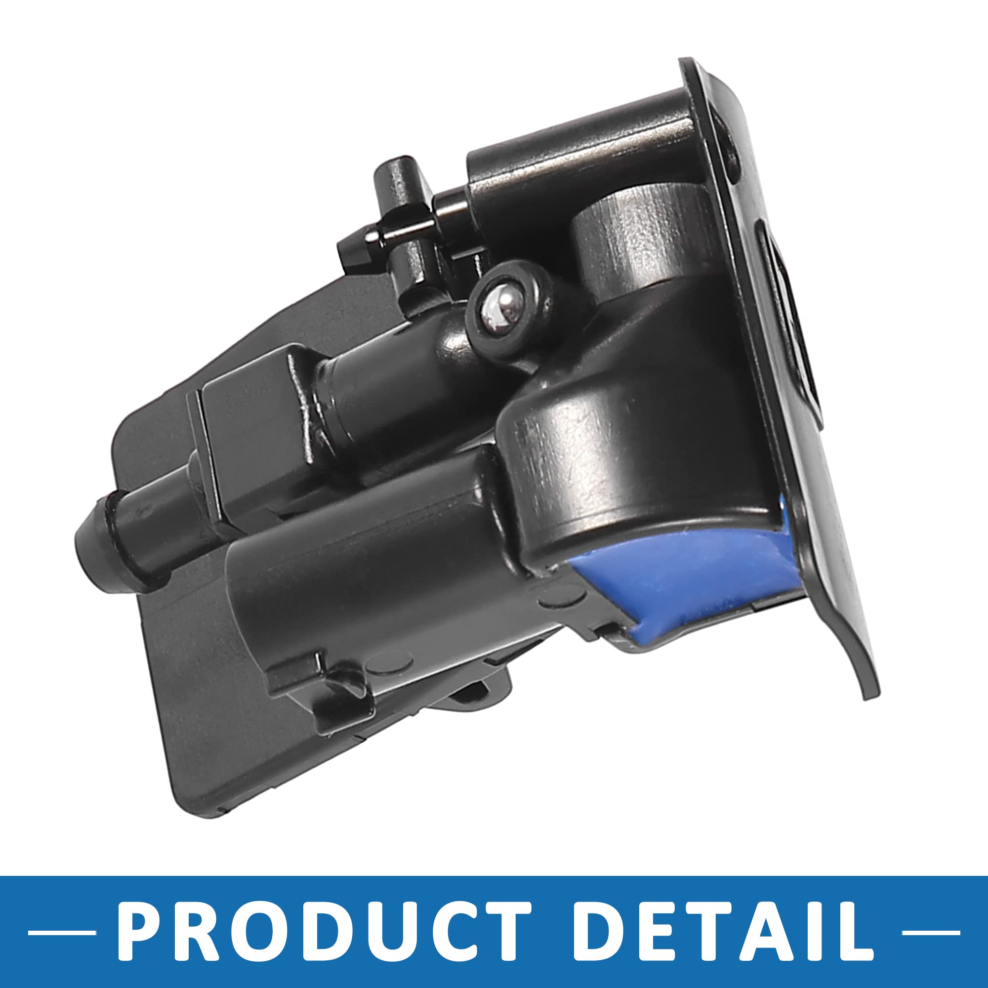 A ABSOPRO Pare-brise Lave-glace Buse 61667183343 Spray Jet Plastique (Ensemble de 2)