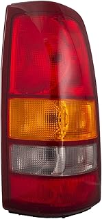 HEADLIGHTSDEPOT Tail Light Compatible with Chevrolet GMC Sierra 1500 Fleetside 2500 C3 Silverado 1500 2500 Right Passenger Side Tail Lamp Assembly