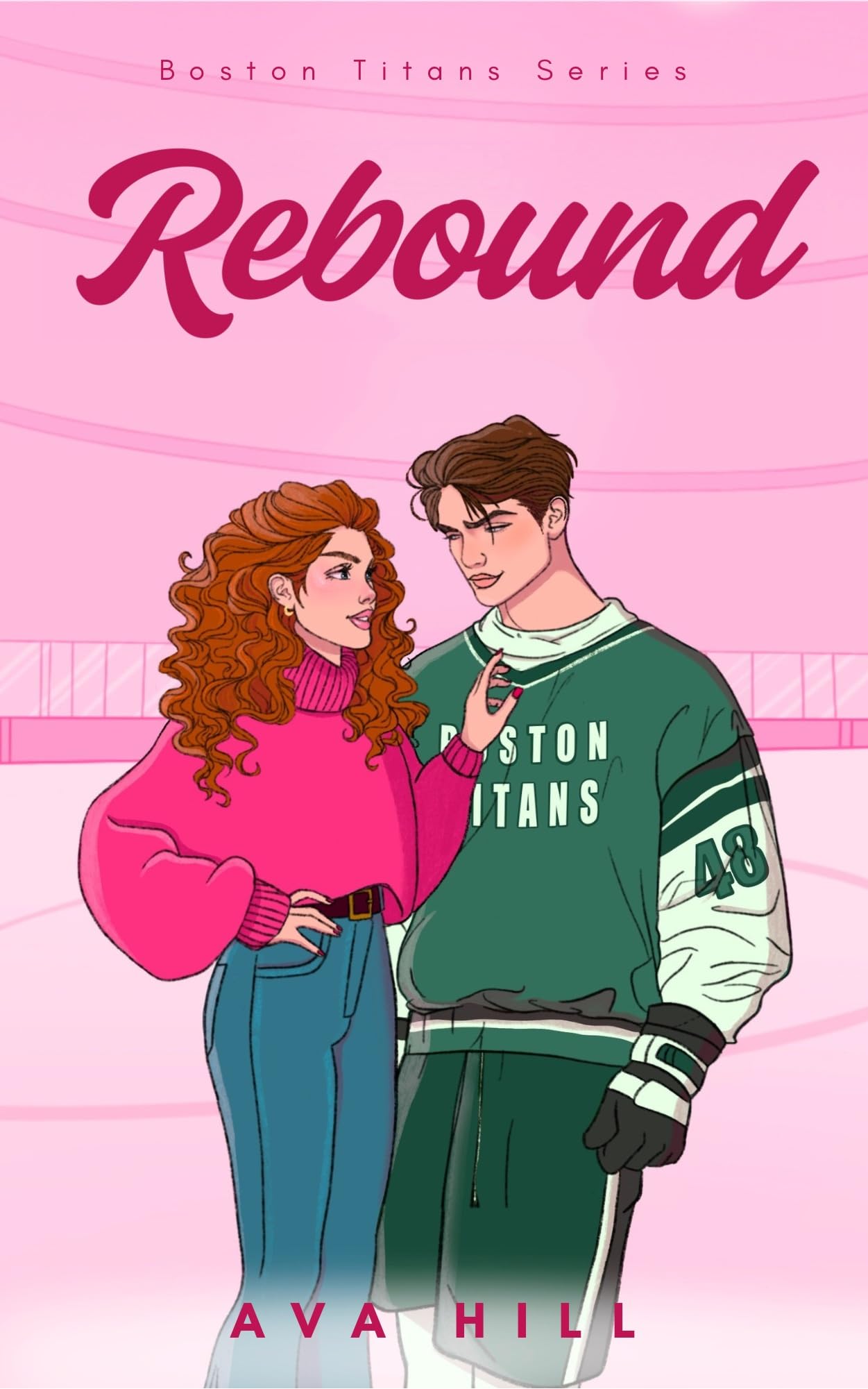 Rebound : A Spicy Marriage of Convenience Hockey Romance (Boston Titans Book 1)