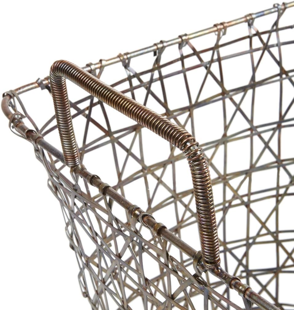Madison Park Havana Basket Set of 3, Gold