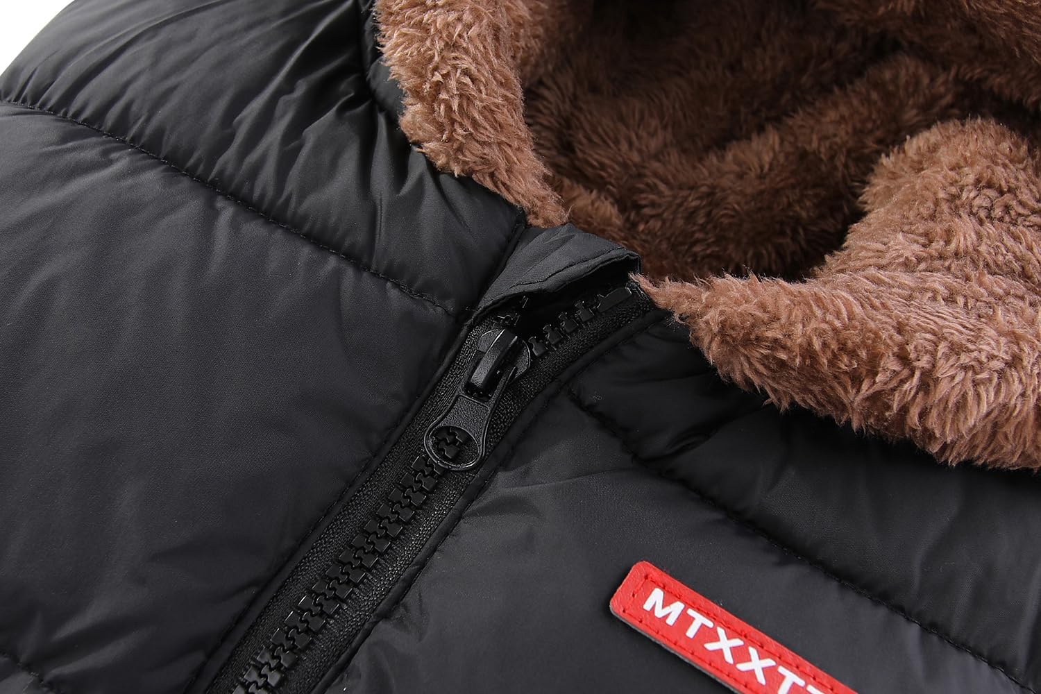 AIWUHE Toddler Boys Girls Hooded Puffer Vest Padded Warm Winter Jacket Sleeveless Bear ears Zipper Up Coat with pocket 1-7Y
