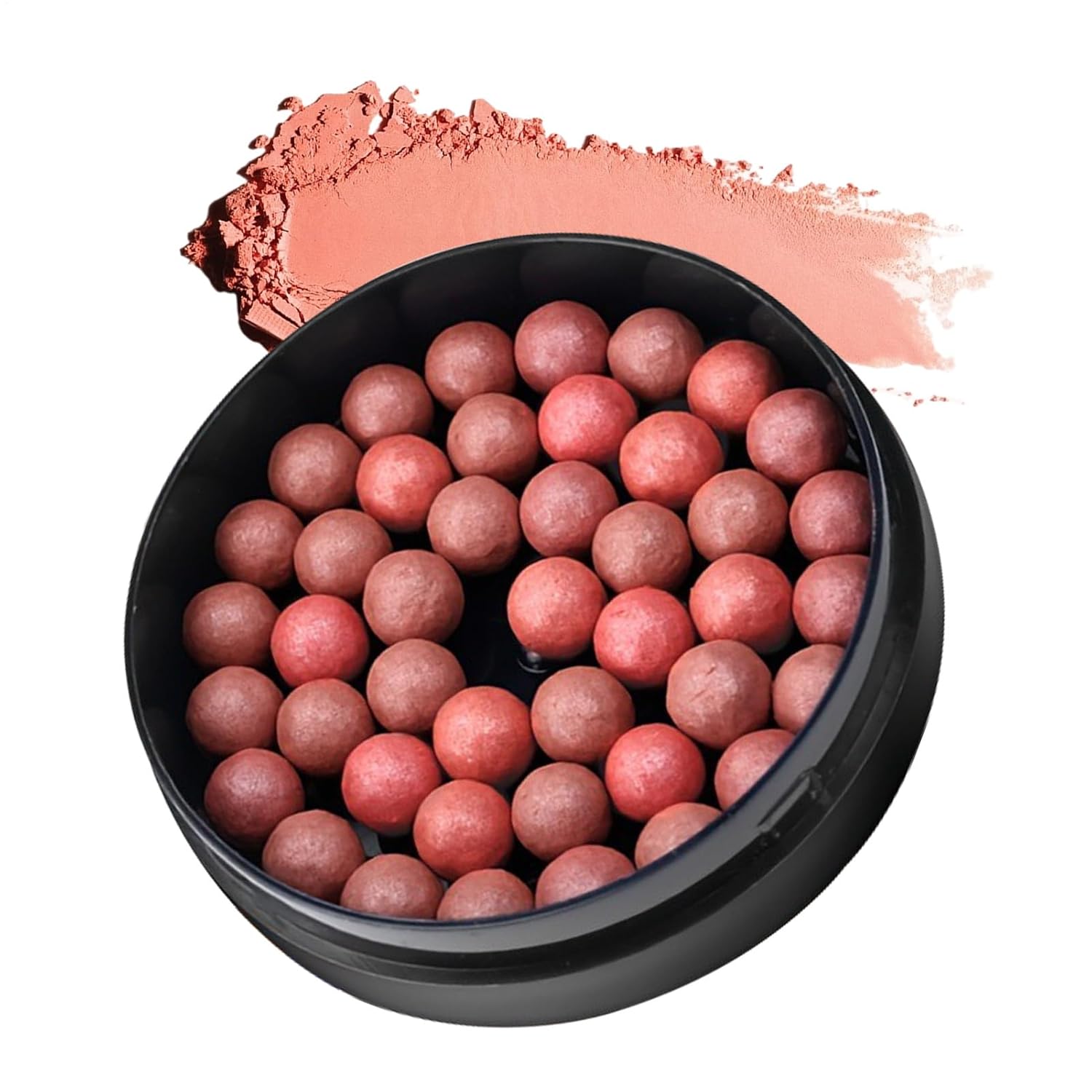 Makeup Bean Blush – Cream Blush Mature Skin | Makeup Face Bluush Kit, luminous bluush pearls, Long-lasting Lightweight Cheek Color, Tint Ball For Highlighting Contouring Travel Women Girls